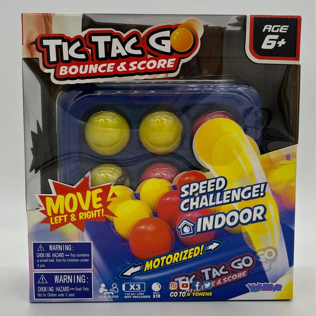Tic Tac Go Bounce & Score Act Your Age (or don't)