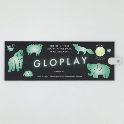 Animal Gloplay Glow-In-The-Dark Wall Stickers