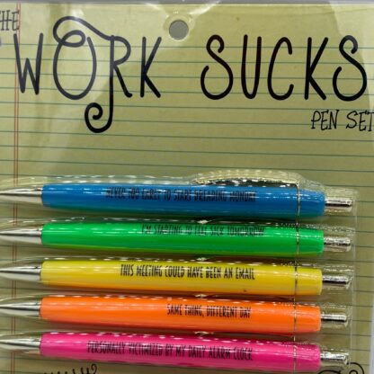 Work Sucks Pen Set