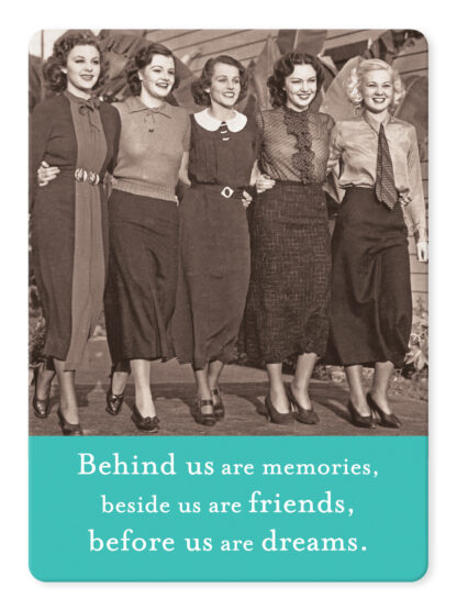 Beside us are friends magnets